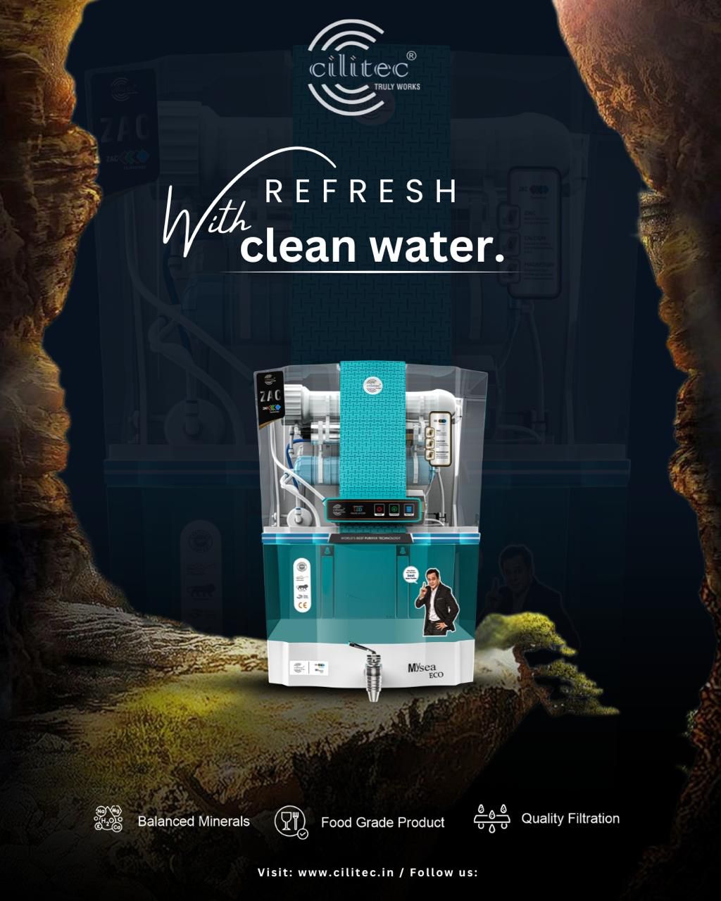 Pristine Alkaline Cellular Energy Filter